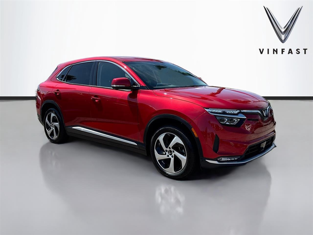 Crimson Red Metallic 2025 VinFast VF8 SUV / Crossover All-Wheel Drive Automatic