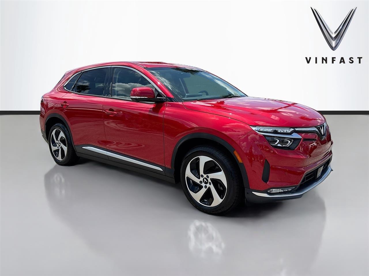 Crimson Red Metallic 2025 VinFast VF8 SUV / Crossover All-Wheel Drive Automatic