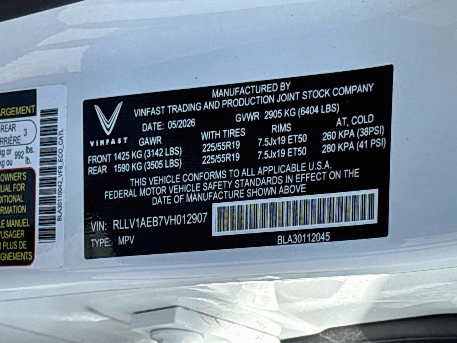 2027 VinFast VF 8 Eco
