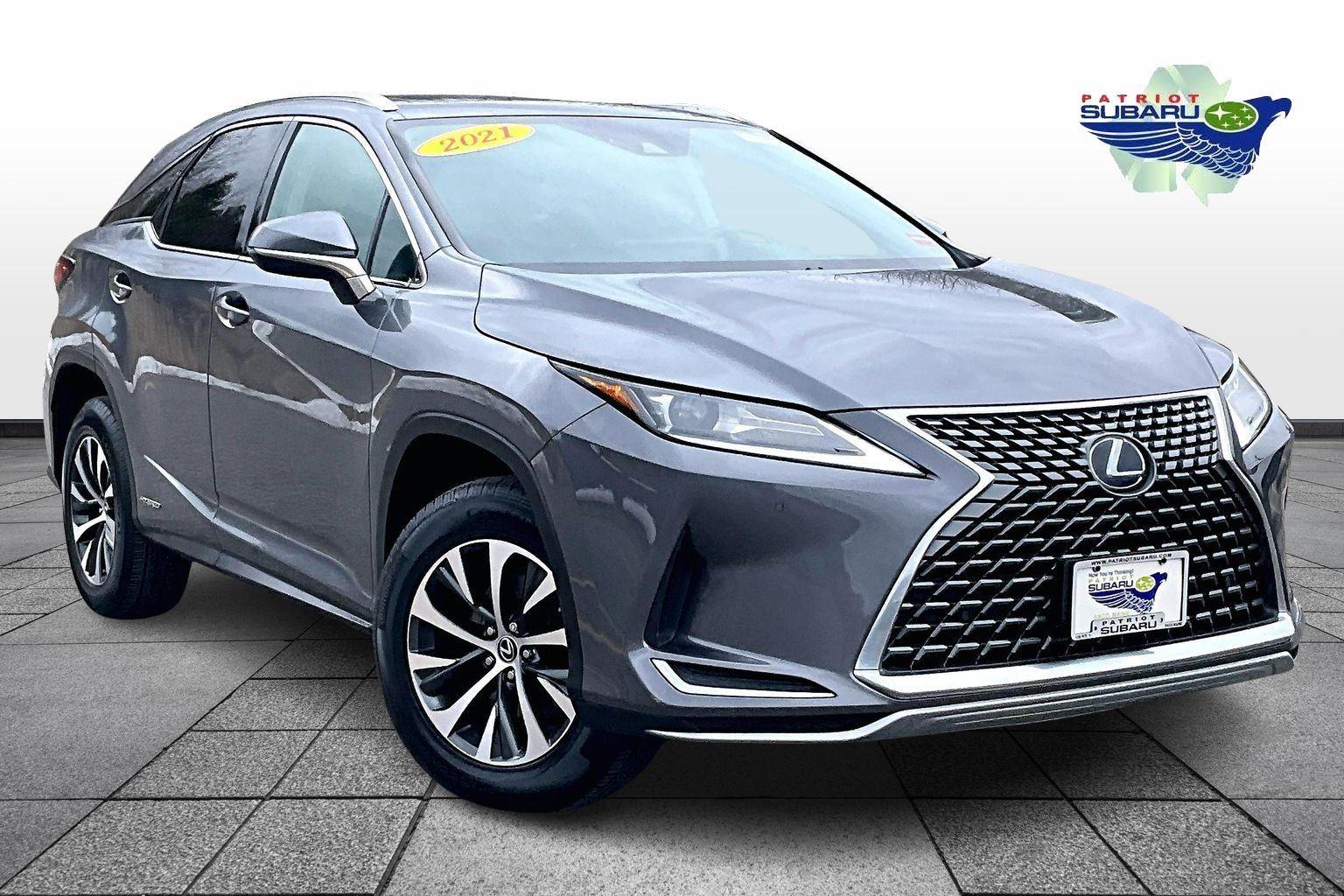 Nebula Gray Pearl 2021 Lexus RX Hybrid 450h AWD SUV / Crossover All-Wheel Drive Continuously Variable Transmission