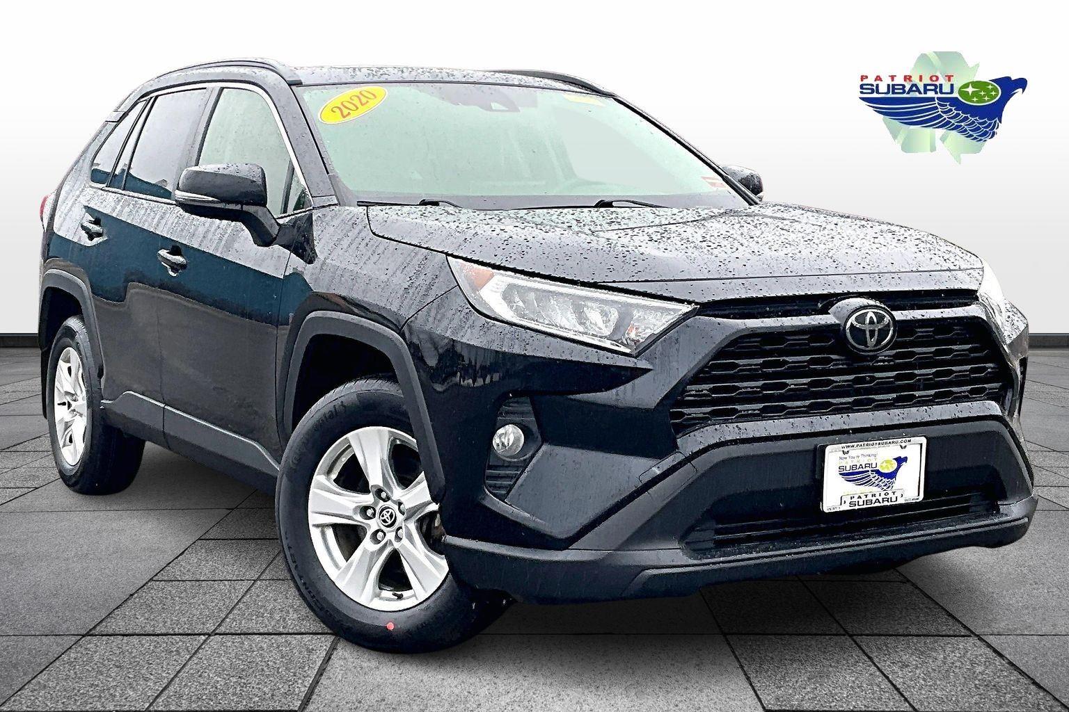 Midnight Black Metallic 2020 Toyota RAV4 XLE AWD SUV / Crossover All-Wheel Drive 8-Speed Automatic