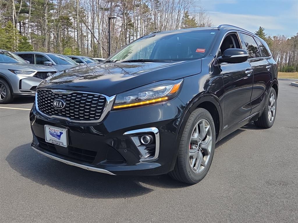 Ebony Black 2019 Kia Sorento SX V6 AWD SUV / Crossover All-Wheel Drive Automatic