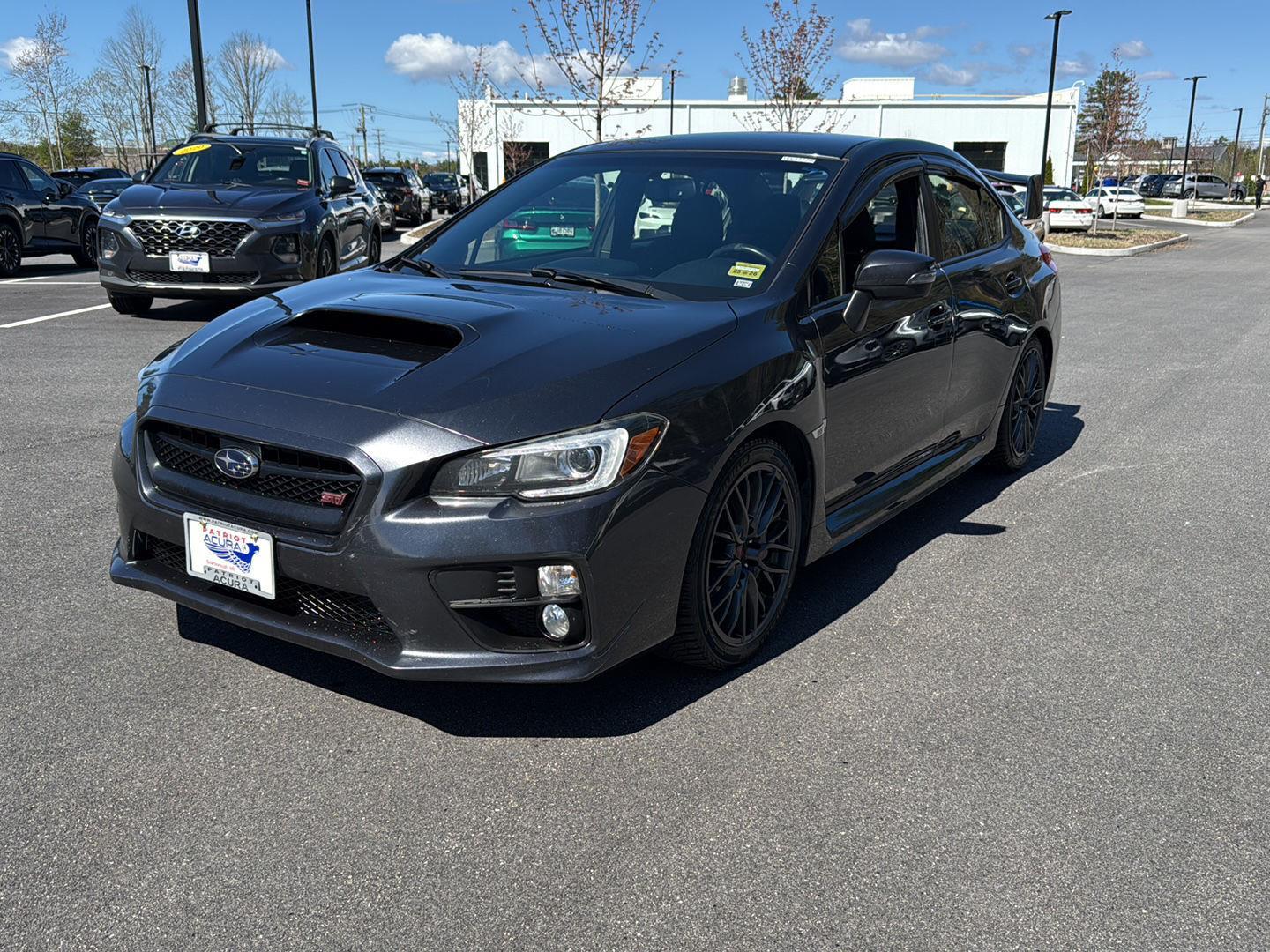 Dark Gray Metallic 2016 Subaru WRX STI Base Sedan All-Wheel Drive Manual