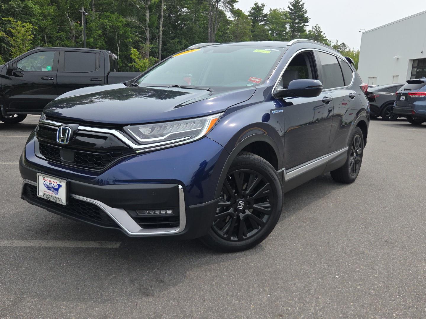 Black (Obsidian Blue Pearl) 2022 Honda CR-V Hybrid SUV / Crossover All-Wheel Drive 1-Speed Dual Clutch