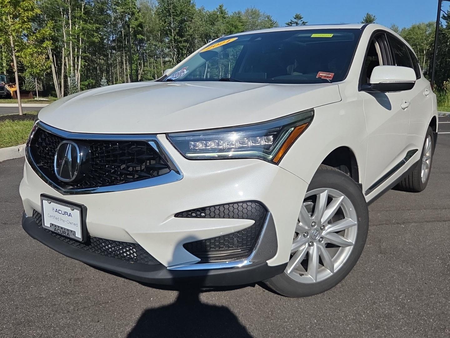 Platinum White Pearl 2021 Acura RDX SUV / Crossover All-Wheel Drive Automatic