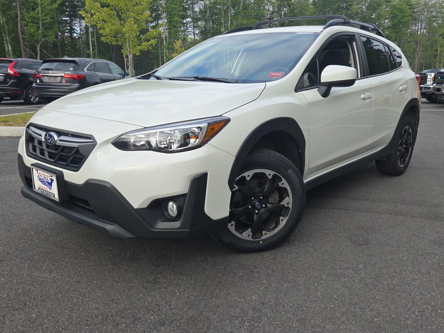 Crystal White Pearl 2023 Subaru Crosstrek SUV / Crossover All-Wheel Drive Manual