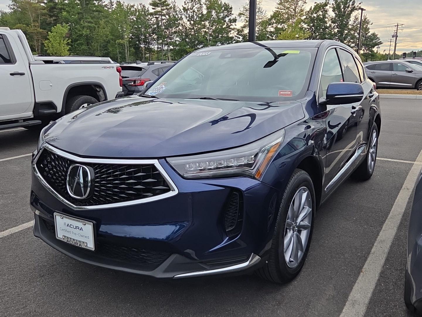 Fathom Blue Pearl 2023 Acura RDX SUV / Crossover All-Wheel Drive Automatic
