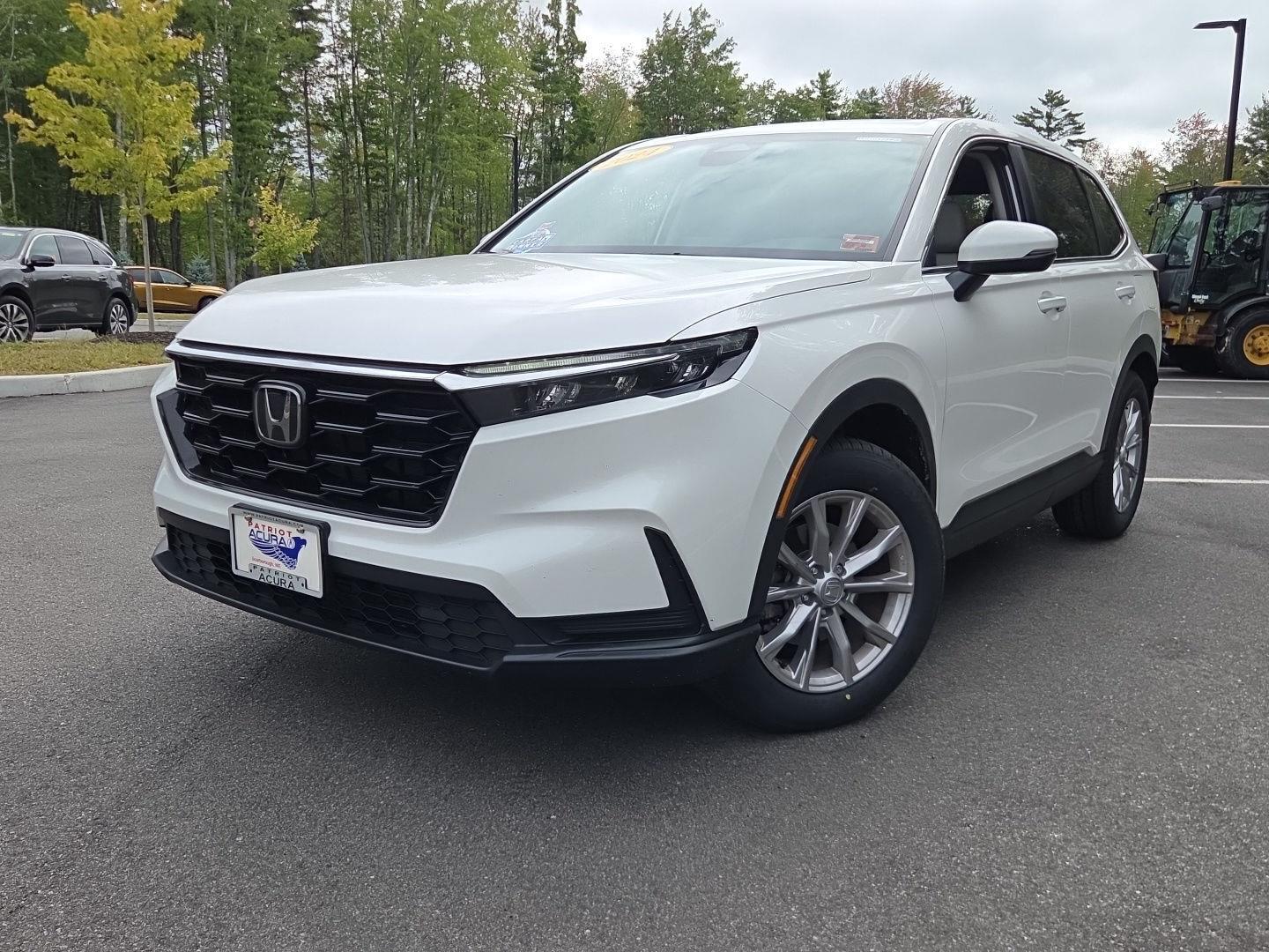 Platinum White Pearl 2024 Honda CR-V SUV / Crossover All-Wheel Drive Continuously Variable Transmission