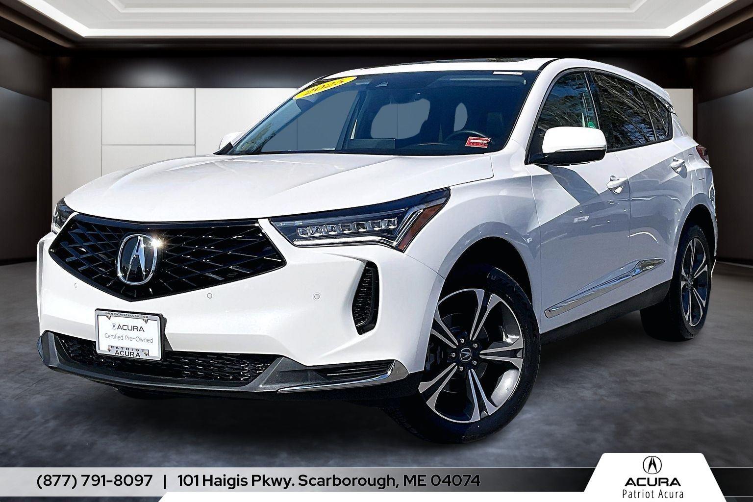 Platinum White Pearl 2025 Acura RDX SH-AWD with Technology Package SUV / Crossover All-Wheel Drive Automatic