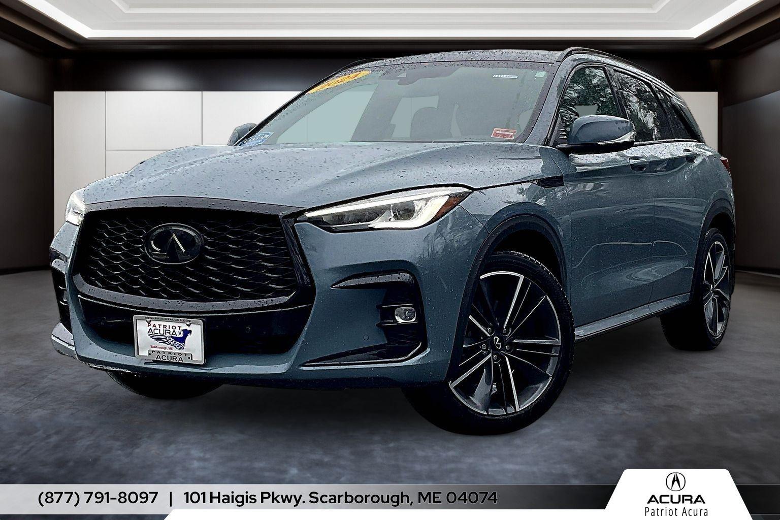 Slate Gray 2024 INFINITI QX50 Sport AWD SUV / Crossover All-Wheel Drive Continuously Variable Transmission