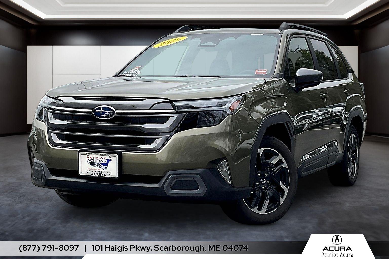 Autumn Green Metallic 2025 Subaru Forester Limited Crossover AWD SUV / Crossover All-Wheel Drive Continuously Variable Transmission