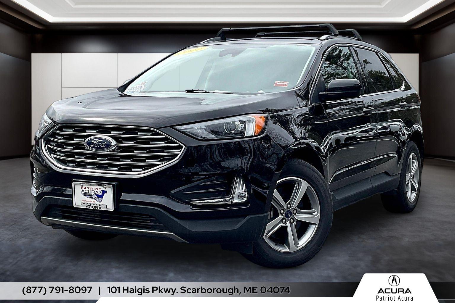 Agate Black 2022 Ford Edge SEL AWD SUV / Crossover All-Wheel Drive 8-Speed Automatic