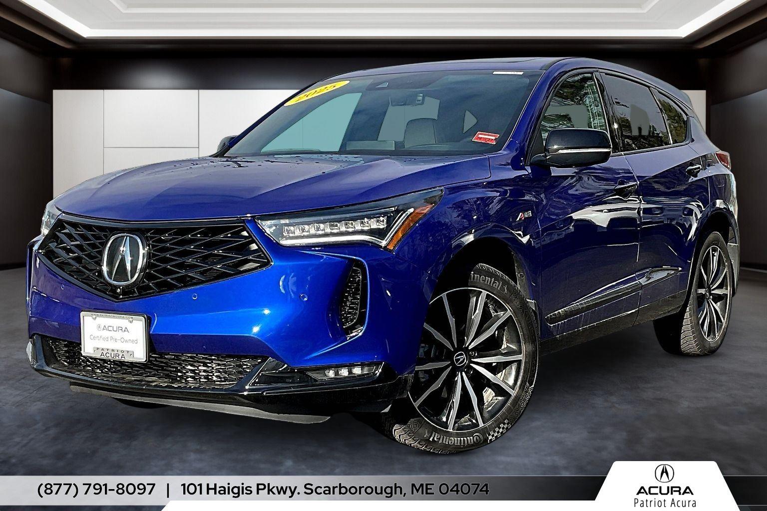 Apex Blue Pearl 2025 Acura RDX SH-AWD with Advance and A-Spec Package SUV / Crossover All-Wheel Drive Automatic