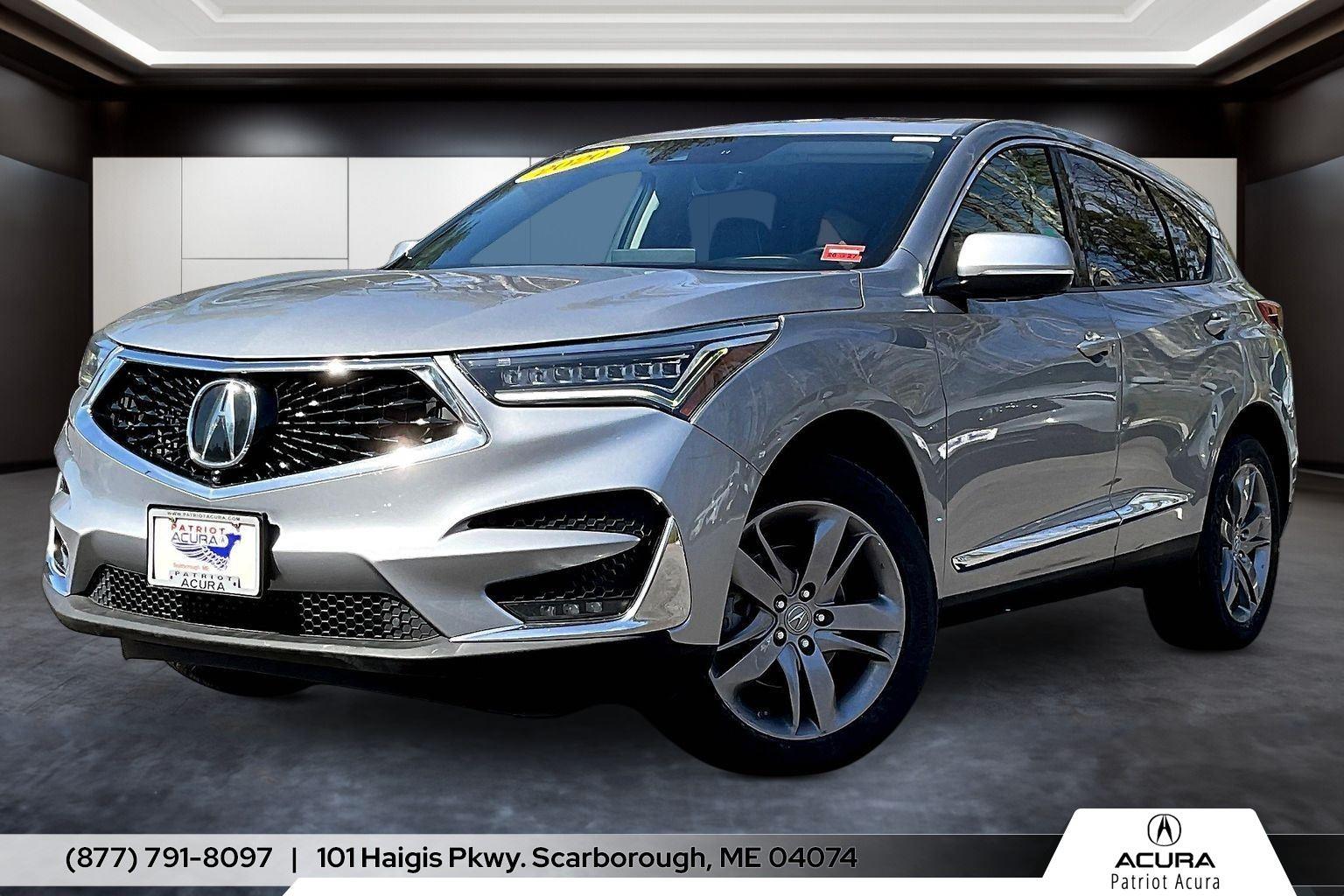 Lunar Silver Metallic 2020 Acura RDX SH-AWD with Advance Package SUV / Crossover All-Wheel Drive Automatic