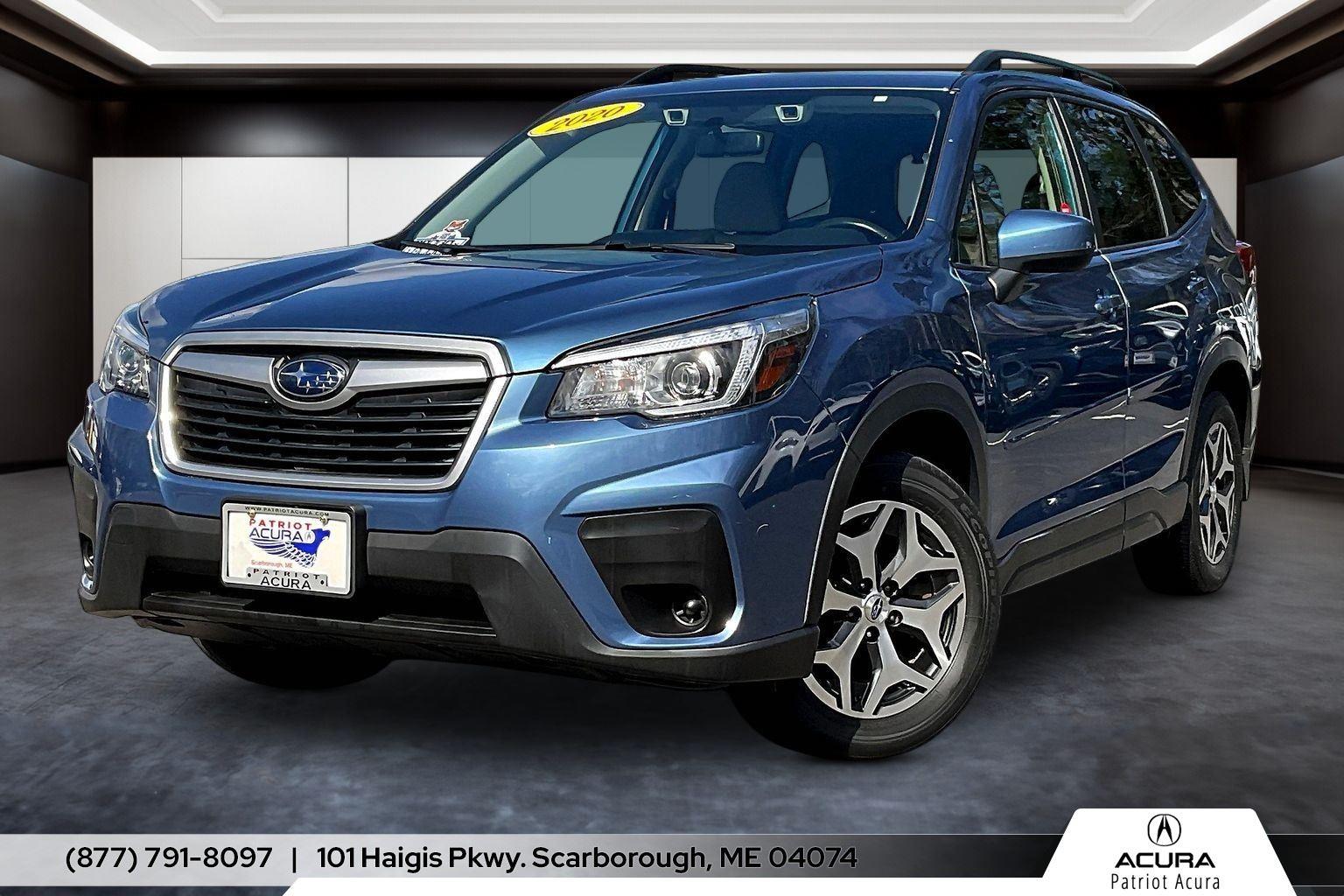 Horizon Blue Pearl 2020 Subaru Forester 2.5i Premium AWD SUV / Crossover All-Wheel Drive Continuously Variable Transmission