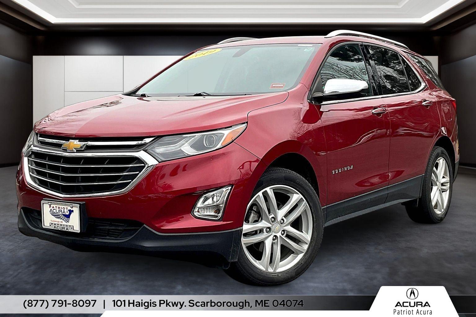 Cajun Red Tintcoat 2019 Chevrolet Equinox 2.0T Premier AWD SUV / Crossover Four-Wheel Drive 9-Speed Automatic