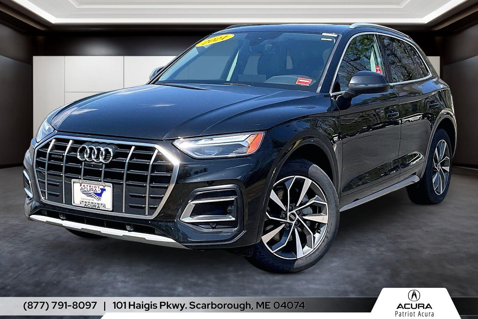 Mythos Black Metallic 2021 Audi Q5 quattro Premium Plus 45 TFSI SUV / Crossover All-Wheel Drive Automatic