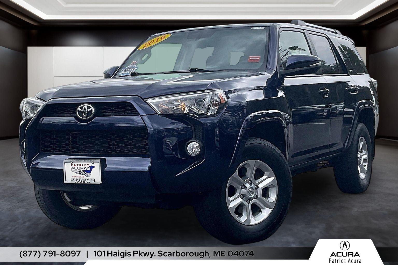Nautical Blue Metallic 2019 Toyota 4Runner SR5 Premium 4WD SUV / Crossover Four-Wheel Drive 5-Speed Automatic