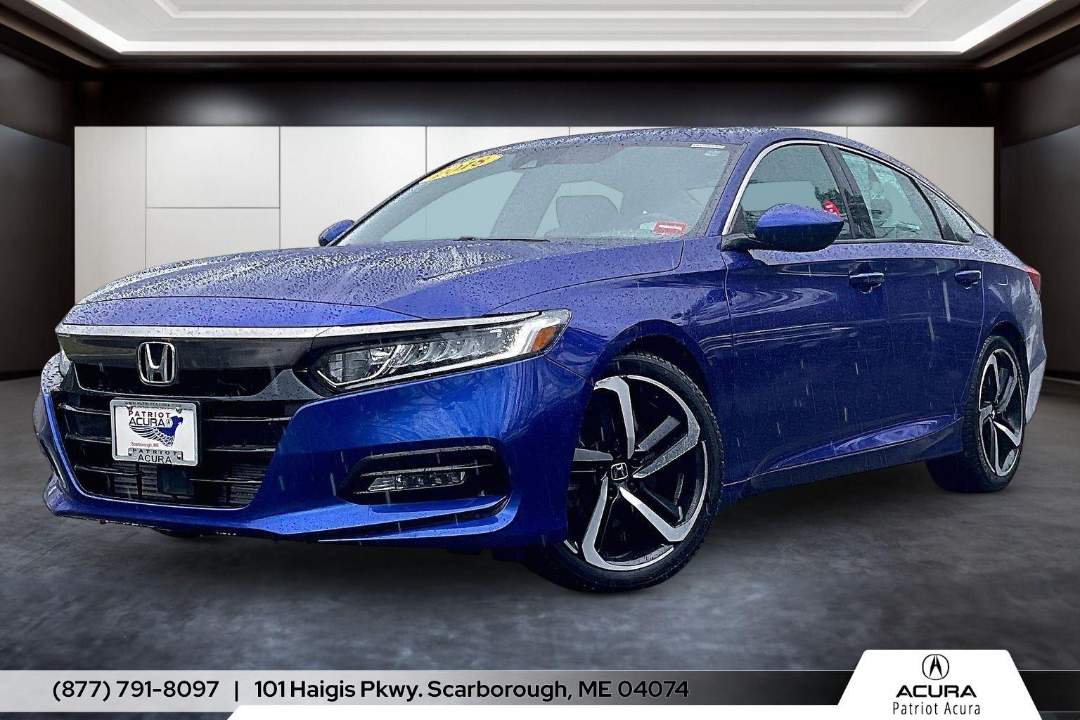 Still Night Pearl 2018 Honda Accord Sedan Front-Wheel Drive Automatic