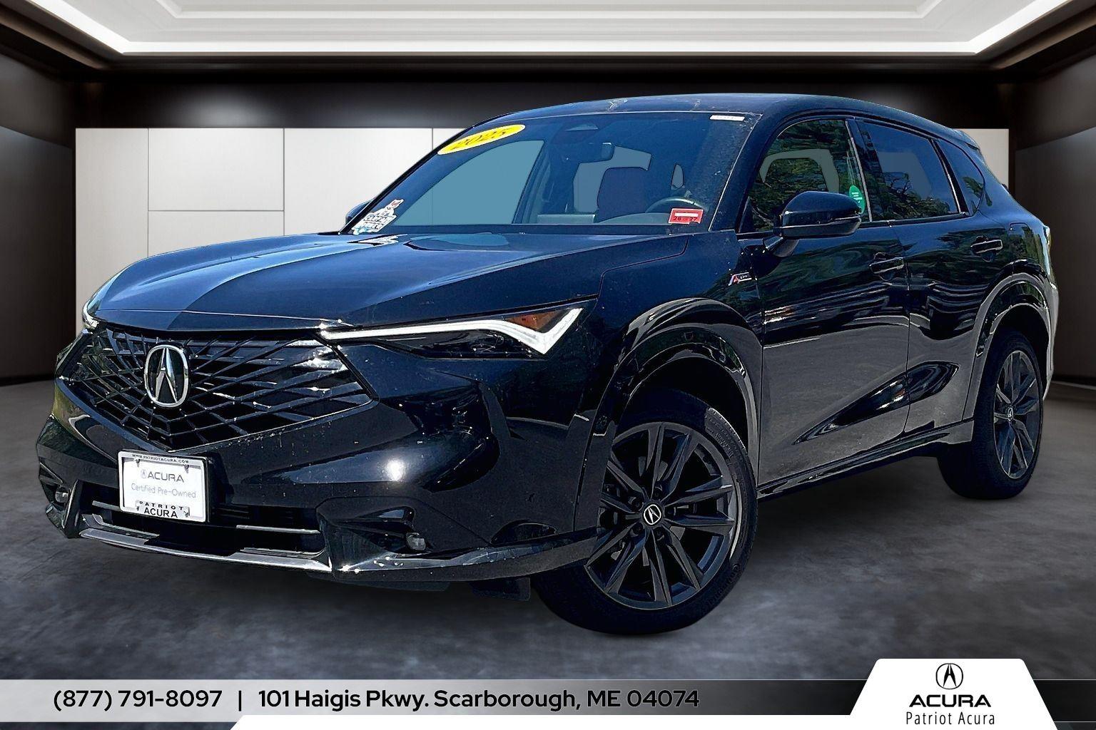 Crystal Black Pearl 2025 Acura ADX SH-AWD with A-SPEC Package SUV / Crossover All-Wheel Drive Continuously Variable Transmission