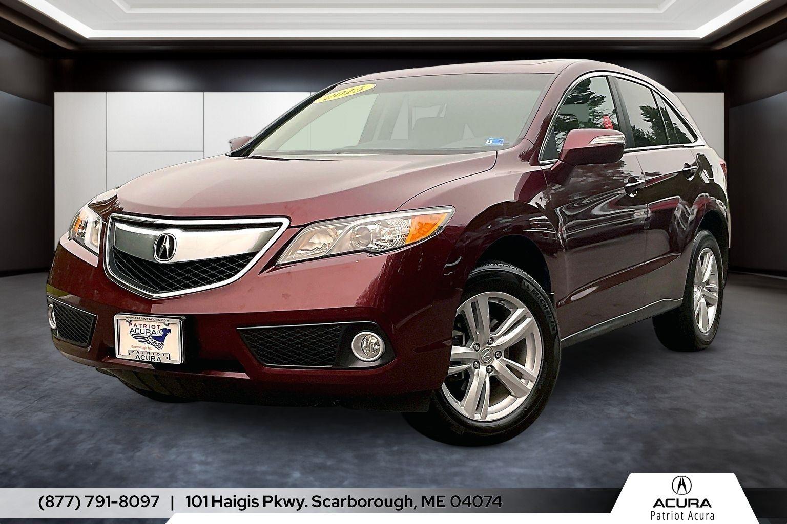 Basque Red Pearl II 2015 Acura RDX SUV / Crossover All-Wheel Drive Automatic