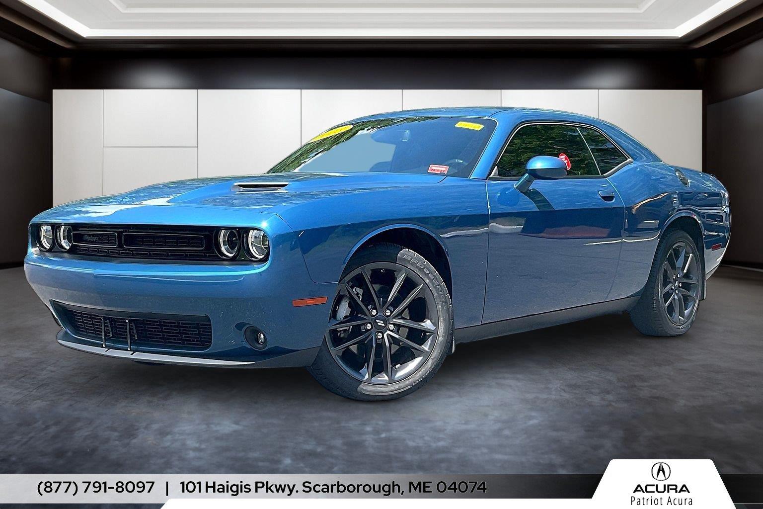 Blue (Frostbite) 2023 Dodge Challenger Coupe All-Wheel Drive 8-Speed Automatic