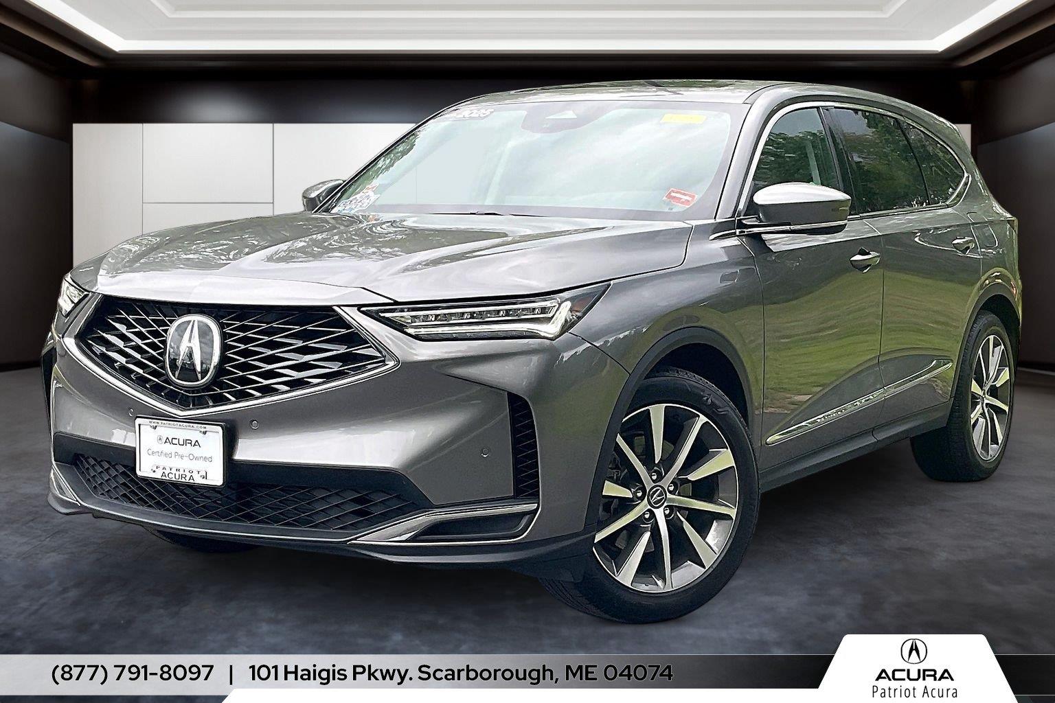 Liquid Carbon Metallic 2025 Acura MDX SUV / Crossover All-Wheel Drive Automatic