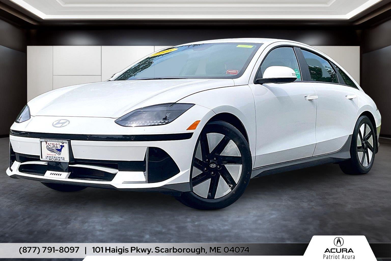 Serenity White 2025 Hyundai Ioniq 6 Sedan All-Wheel Drive Automatic