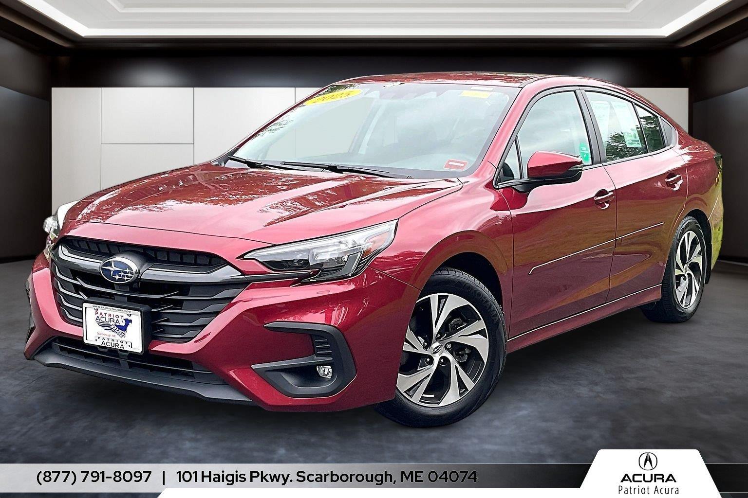 Crimson Red Pearl 2025 Subaru Legacy Sedan All-Wheel Drive Continuously Variable Transmission