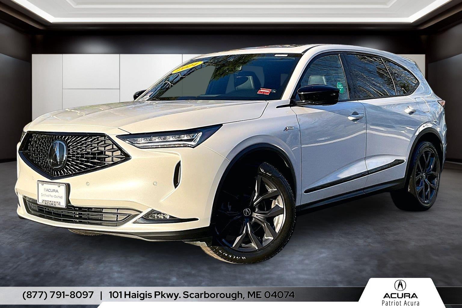 Platinum White Pearl 2024 Acura MDX SUV / Crossover All-Wheel Drive Automatic