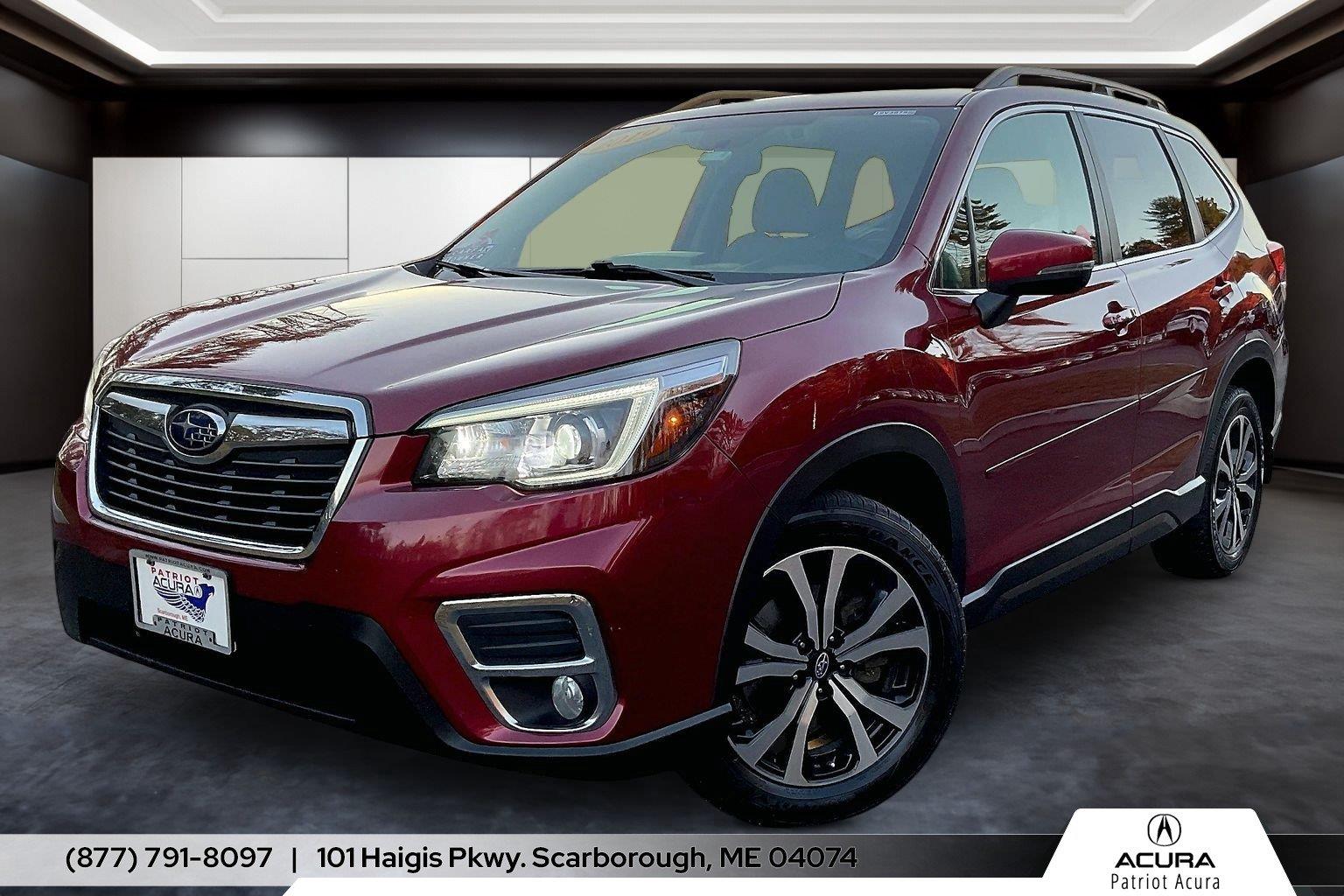 Crimson Red Pearl 2019 Subaru Forester SUV / Crossover All-Wheel Drive Continuously Variable Transmission