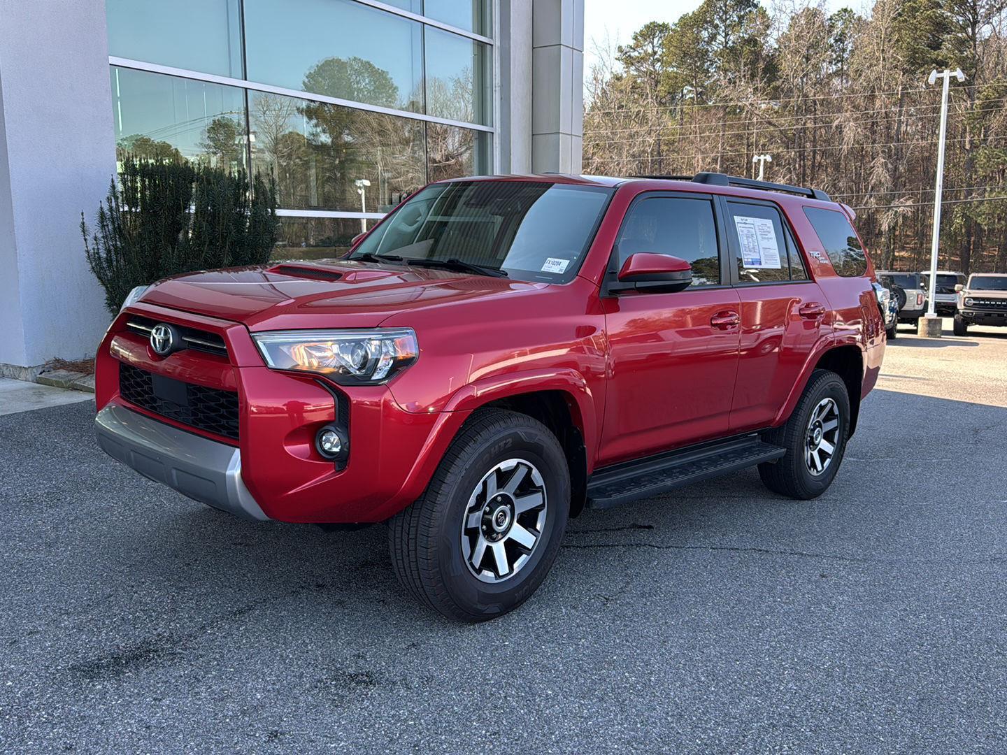 Barcelona Red Metallic 2022 Toyota 4Runner TRD Off-Road 4WD SUV / Crossover Four-Wheel Drive Automatic