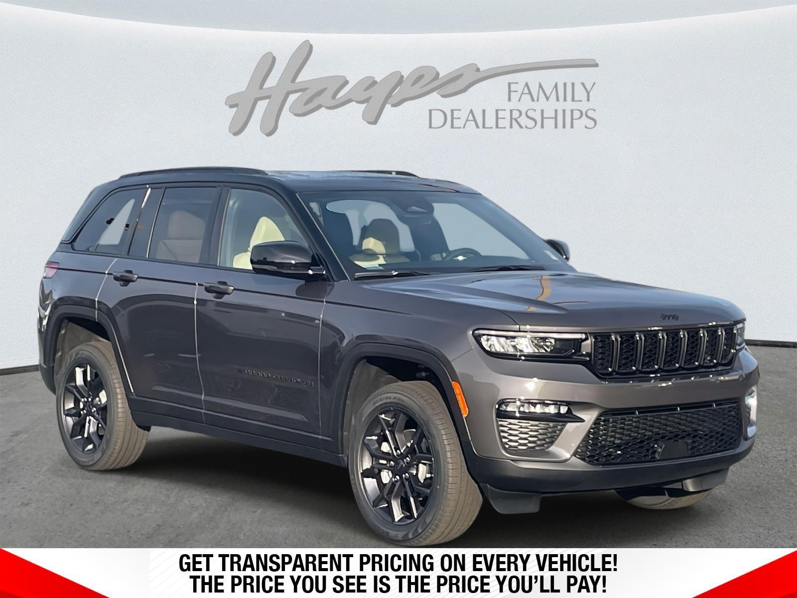 Baltic Gray Metallic Clearcoat 2025 Jeep Grand Cherokee SUV / Crossover Four-Wheel Drive 8-Speed Automatic