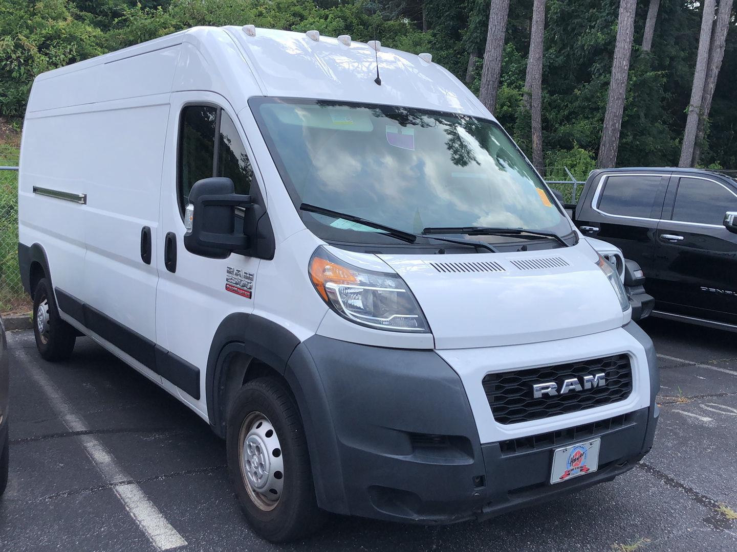 Bright White Clearcoat 2021 RAM ProMaster Van Front-Wheel Drive 6-Speed Automatic