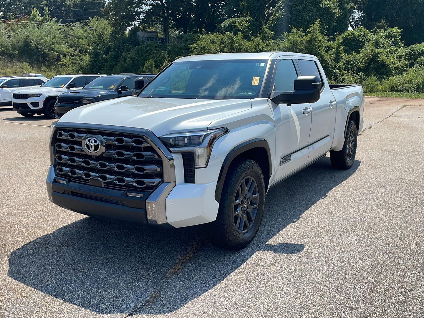 White (Wind Chill Pearl) 2025 Toyota Tundra Pickup Truck Four-Wheel Drive Automatic