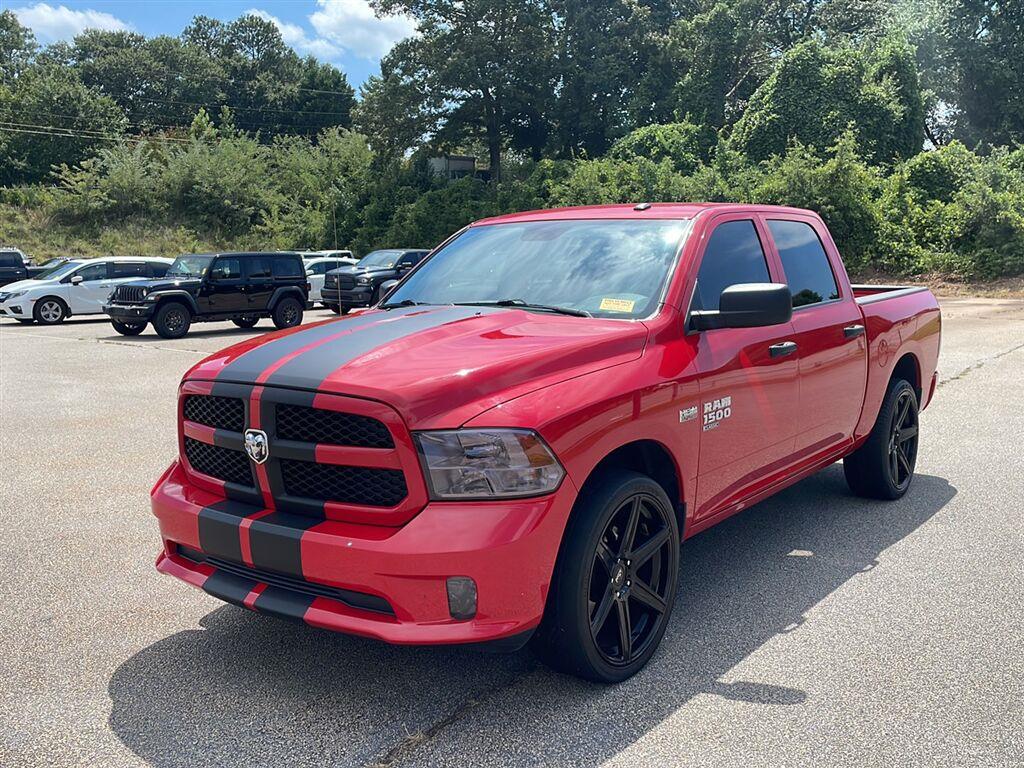 Flame Red Clearcoat 2021 RAM 1500 Pickup Truck 4X2 8-Speed Automatic