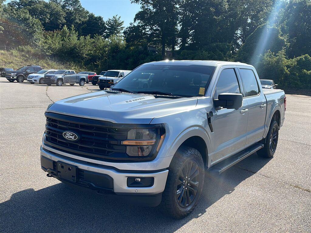 Iconic Silver Metallic 2025 Ford F-150 Pickup Truck Four-Wheel Drive Automatic
