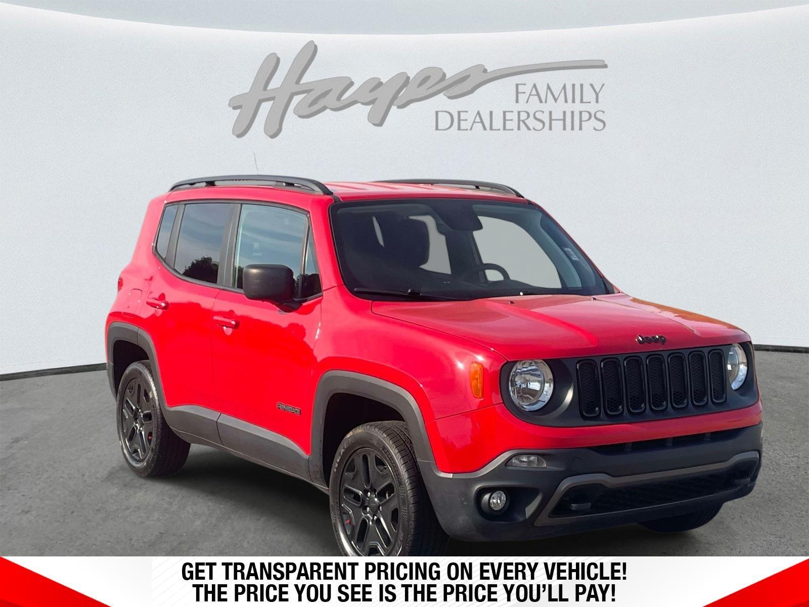 Colorado Red 2018 Jeep Renegade Upland 4WD SUV / Crossover Four-Wheel Drive 9-Speed Automatic