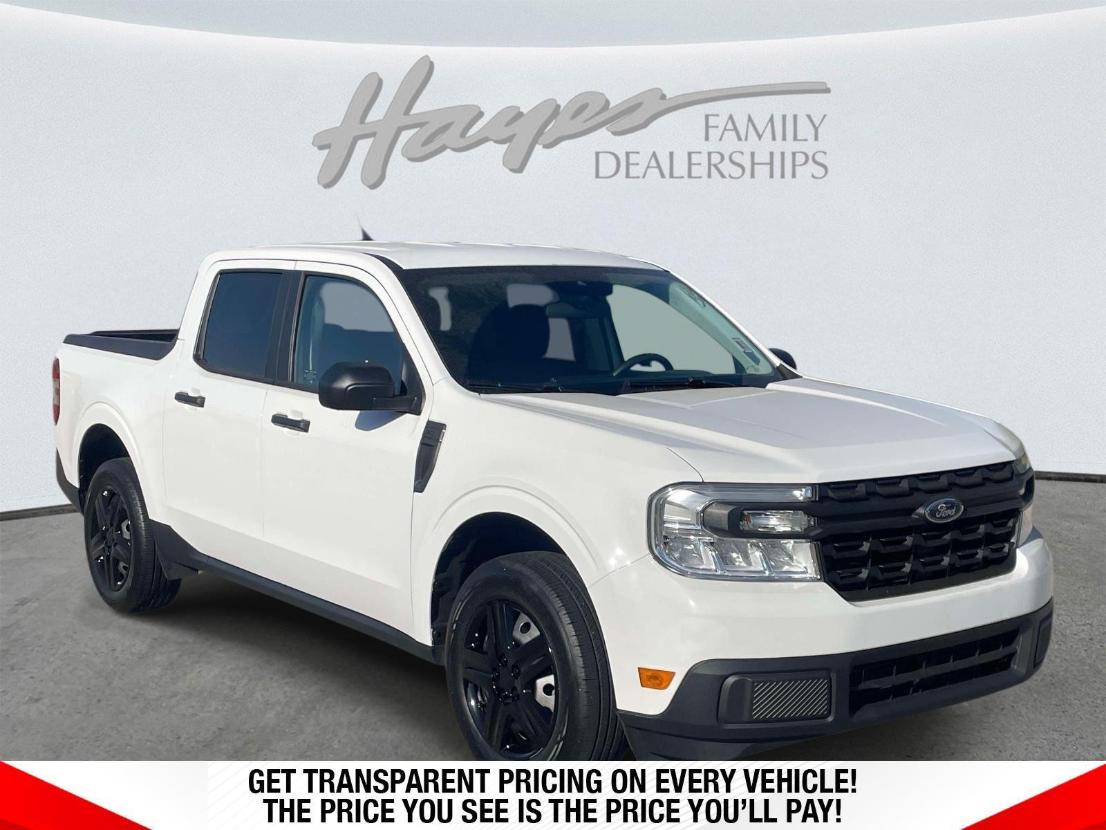 Oxford White 2024 Ford Maverick XL SuperCrew AWD Pickup Truck All-Wheel Drive 8-Speed Automatic