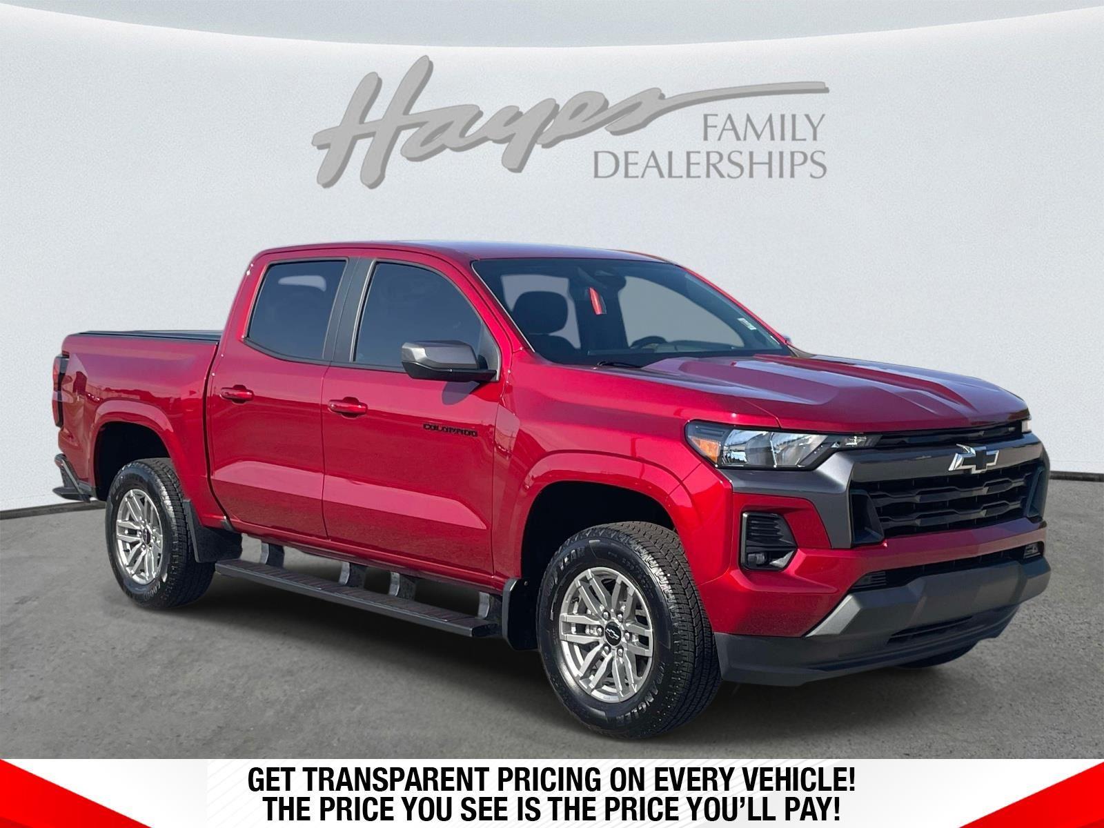 Radiant Red Tintcoat 2024 Chevrolet Colorado LT Crew Cab RWD Pickup Truck 4X2 8-Speed Automatic