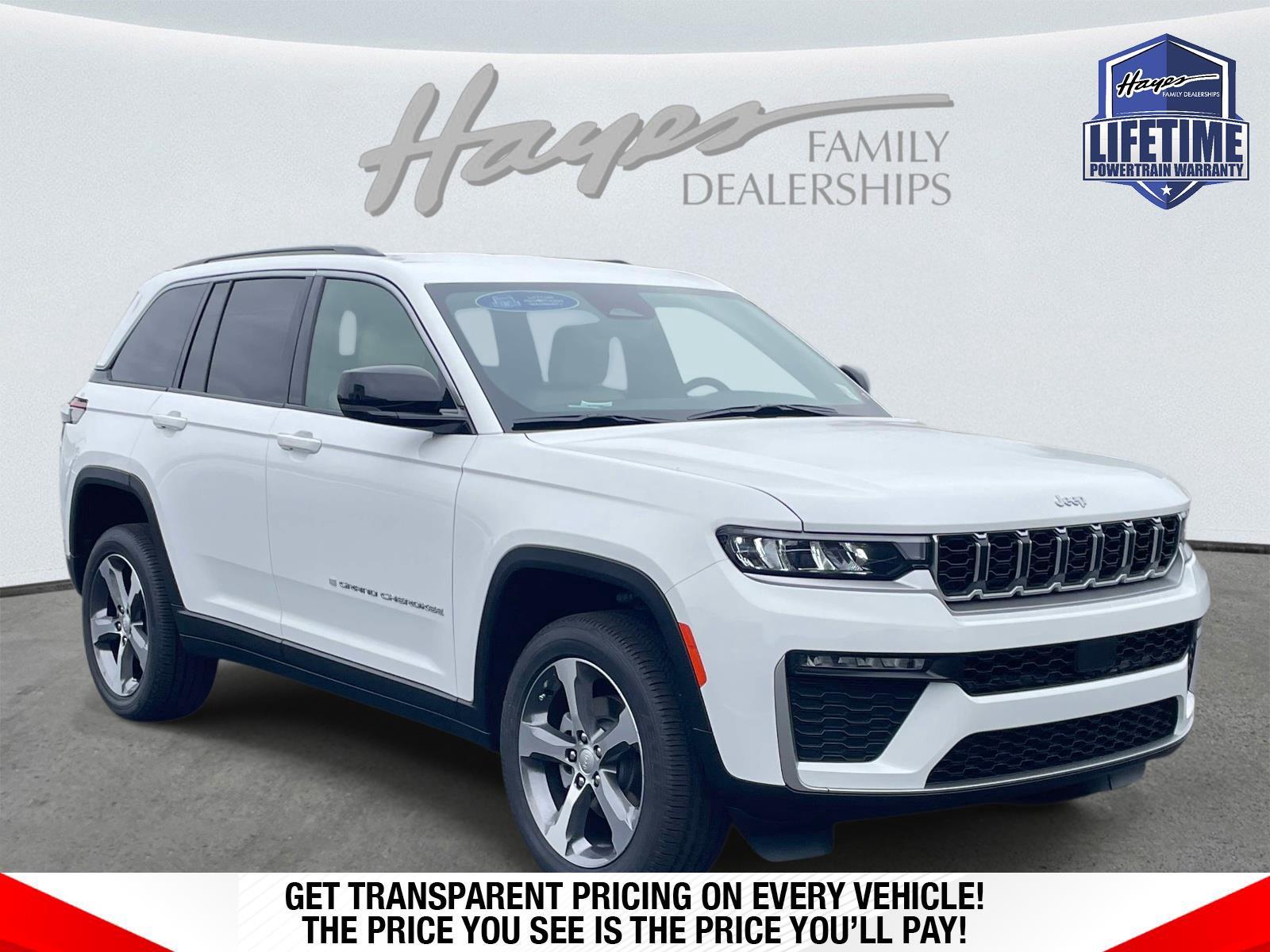 Bright White Clearcoat 2026 Jeep Grand Cherokee SUV / Crossover 4X2 8-Speed Automatic