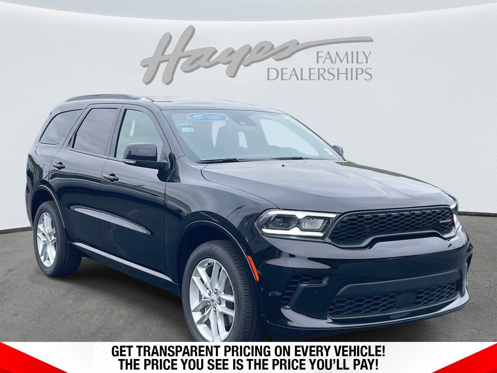 DB Black Clearcoat 2026 Dodge Durango GT Plus AWD SUV / Crossover All-Wheel Drive 8-Speed Automatic