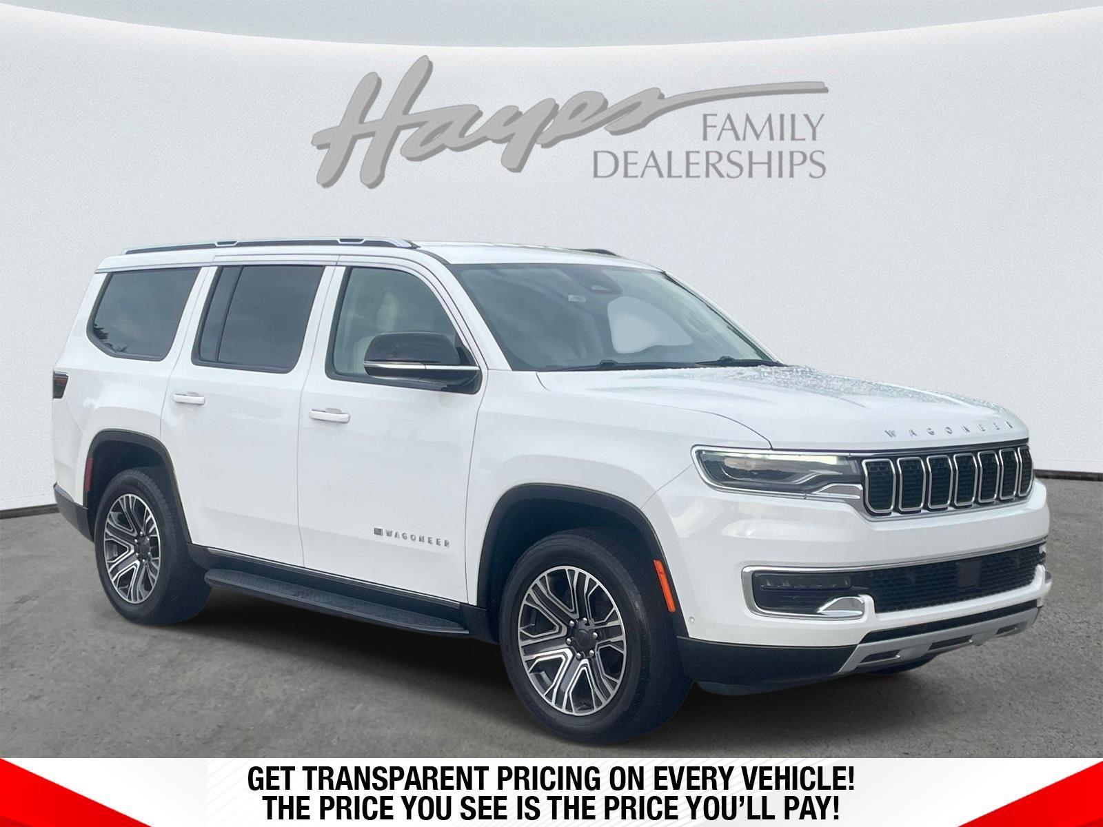 Bright White Clearcoat 2024 Jeep Wagoneer Series II RWD SUV / Crossover 4X2 8-Speed Automatic