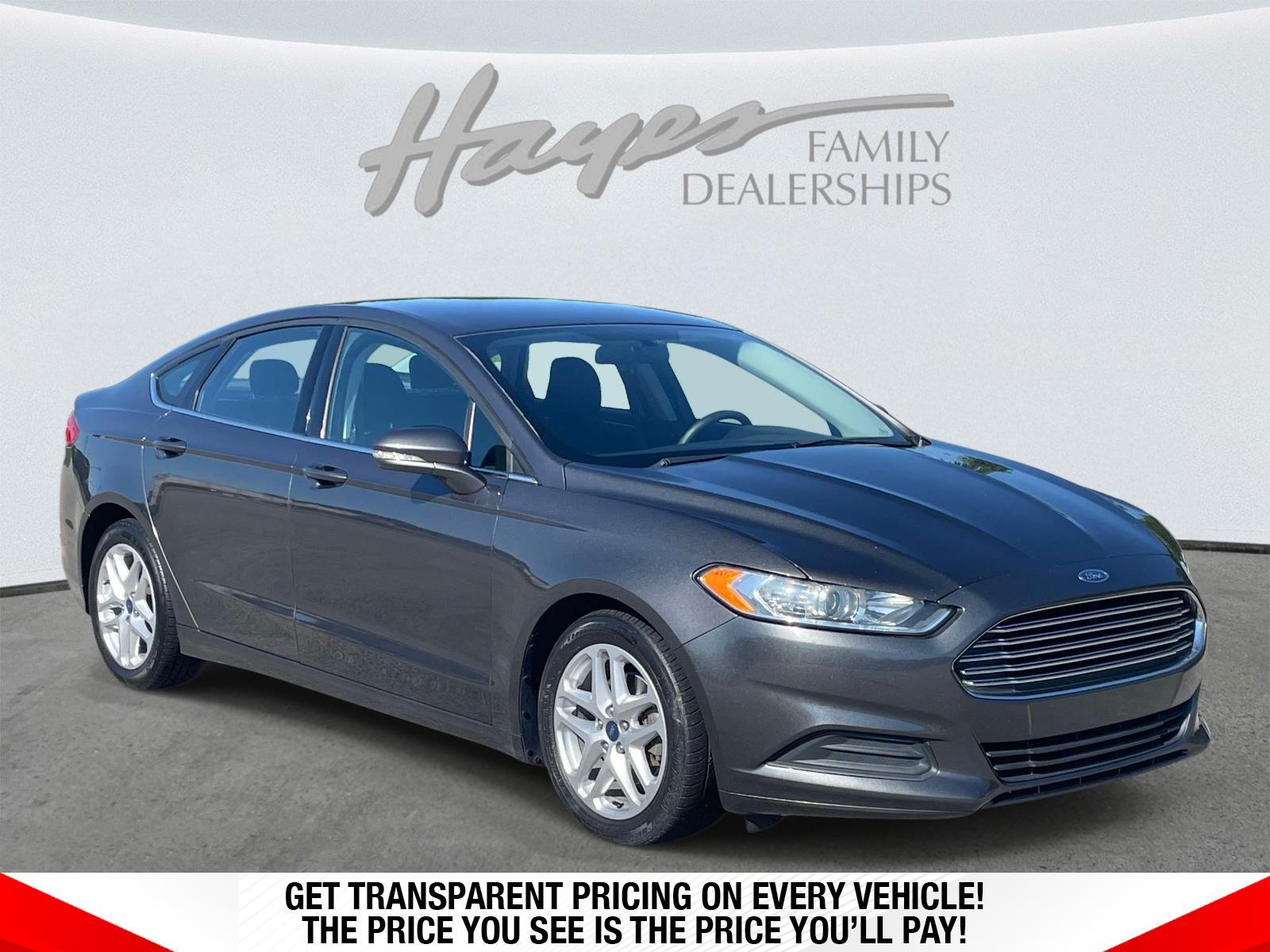 Gray (Magnetic) 2016 Ford Fusion SE Sedan Front-Wheel Drive 6-Speed Automatic