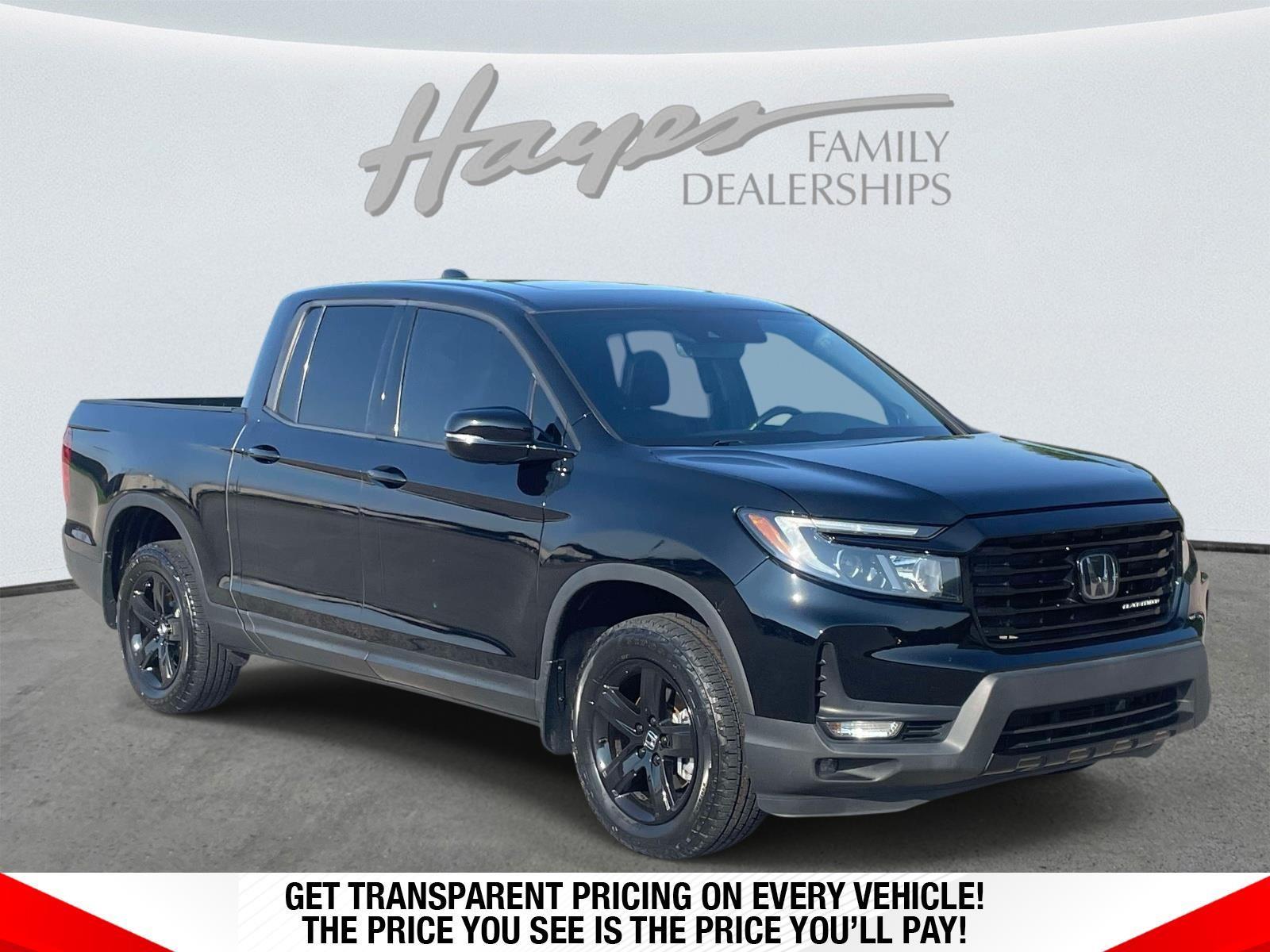 Crystal Black Pearl 2023 Honda Ridgeline Black Edition AWD Pickup Truck All-Wheel Drive Automatic