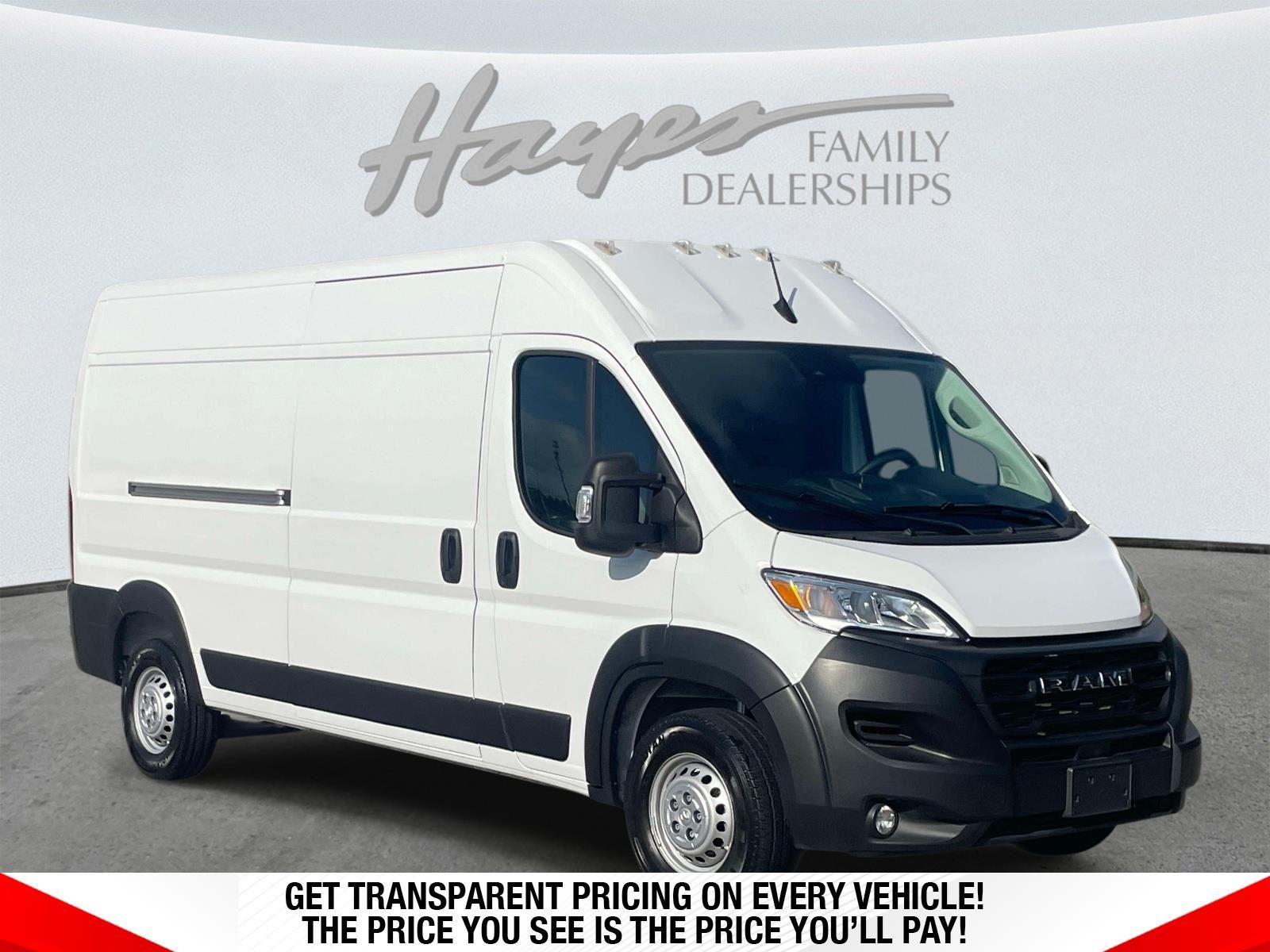 Bright White Clearcoat 2025 RAM ProMaster Van Front-Wheel Drive 9-Speed Automatic