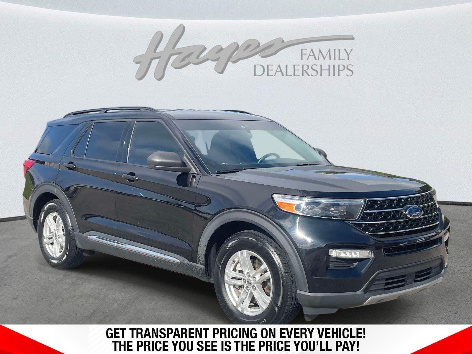 Agate Black Metallic 2020 Ford Explorer SUV / Crossover Rear-Wheel Drive Automatic