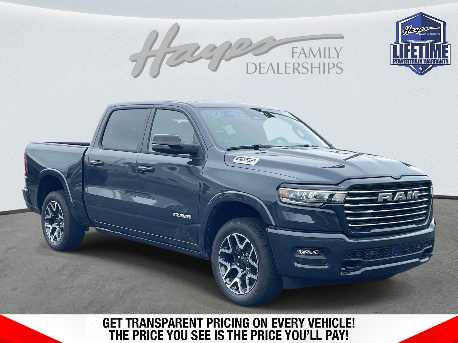 Forged Blue Metallic 2026 RAM 1500 Pickup Truck Four-Wheel Drive 8-Speed Automatic