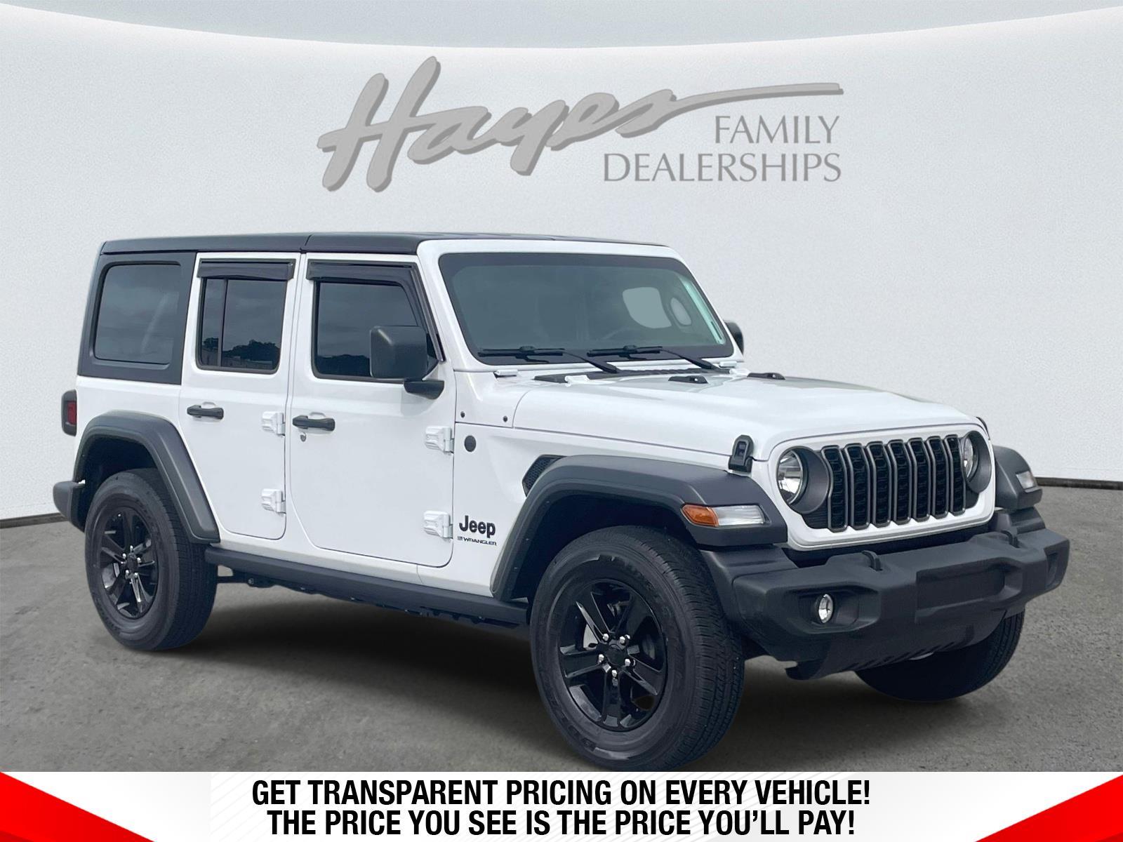 Bright White Clearcoat 2026 Jeep Wrangler SUV / Crossover Four-Wheel Drive 8-Speed Automatic