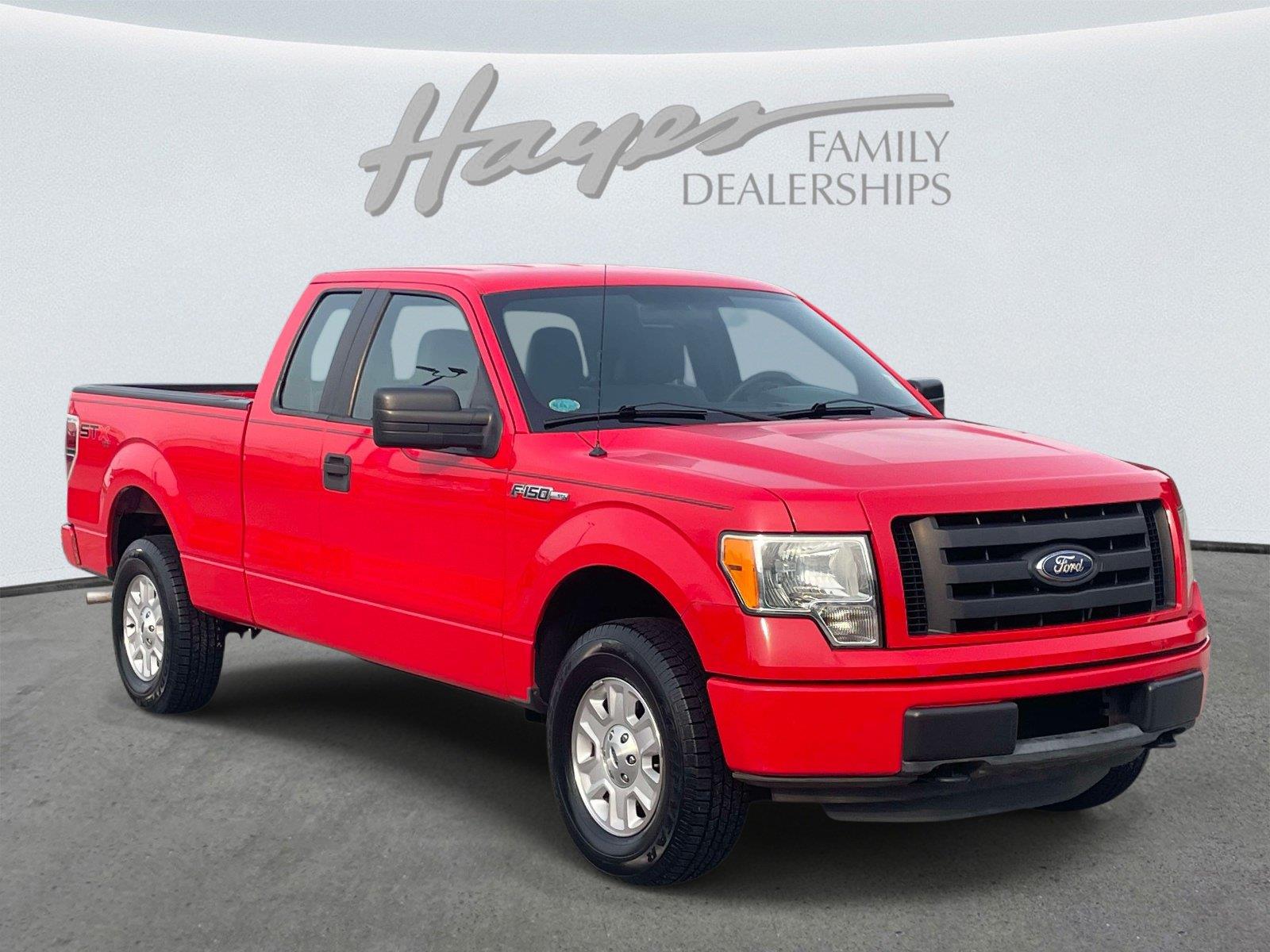 Race Red 2011 Ford F-150 Pickup Truck Four-Wheel Drive 6-Speed Automatic Overdrive